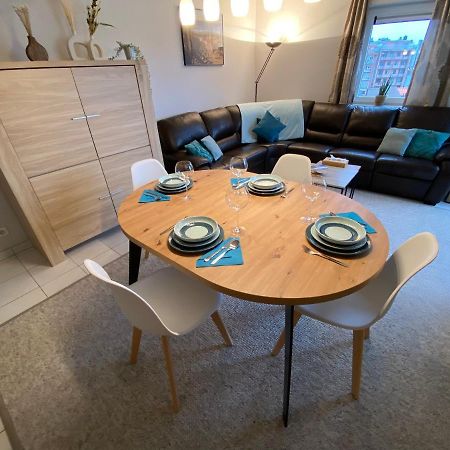 Vakantieappartement Oostende Met Priveparking Esterno foto